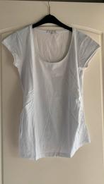 Zwangerschaps tshirt wit maat S, Kleding | Dames, Zwangerschapskleding, Ophalen, Zo goed als nieuw, Maat 36 (S), Wit