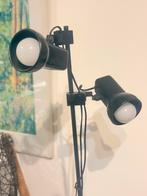 Zwart metalen vintage vloerlamp, Ophalen, Gebruikt