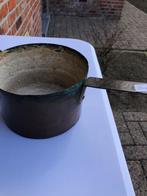 koperen antiek steelpannetje, Ophalen