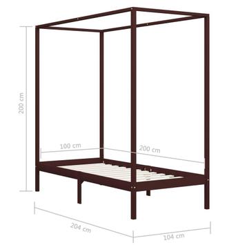 bed met lattenbodem nieuw in doos nog te monteren beschikbaar voor biedingen