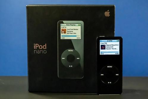 APPLE iPod nano noir 4 Go de 1ère génération+4Tubes silicone, TV, Hi-fi & Vidéo, Lecteurs Mp3 | Apple iPod, Utilisé, Nano, 2 à 10 GB