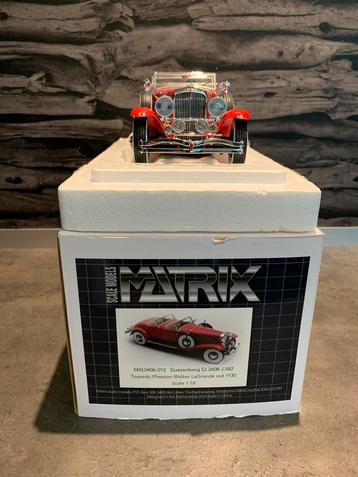 1:18 Matrix Duesenberg SJ Torpedo Pheaton Walker Lagrande beschikbaar voor biedingen