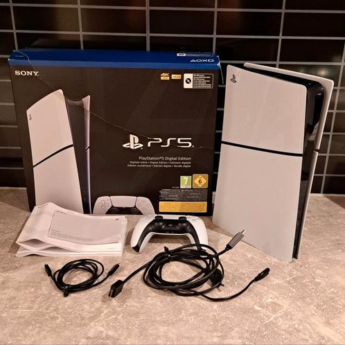 Sony Playstation 5 Slim Editie 1 TB NIEUW, Games en Spelcomputers, Spelcomputers | Sony PlayStation 5, Zo goed als nieuw, Playstation 5