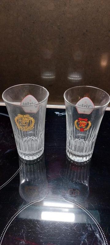 Cristal  Alken  2 tulpkes versch.  75 jaar  beschikbaar voor biedingen