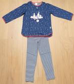 Blauwe pyjama Schiesser, maat 5 jaar/116, Fille, Schiesser, Vêtements de nuit ou Sous-vêtements, Utilisé