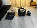 Logitech G923 stuur+pedals+H-shifter (aangepaste prijs!), Ophalen, Zo goed als nieuw, Logitech