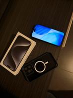 iPhone 15 pro max Deep blue, Telecommunicatie, Mobiele telefoons | Apple iPhone, IPhone 15, Blauw, Zo goed als nieuw, 98 %