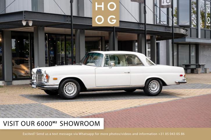 Mercedes-Benz 200-serie 280 SE W111 (280SE) (bj 1971), Auto's, Oldtimers, Bedrijf, Te koop, Lederen bekleding, Mercedes-Benz, Benzine