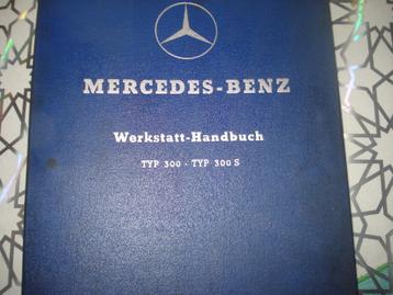 Werkplaatshandboek  MERCEDES  300S - jaren  '50