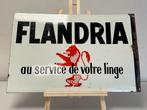FLANDRIA emaille reclamebord, Antiek en Kunst, Ophalen of Verzenden