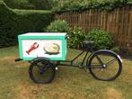 Antieke bakfiets, Ophalen