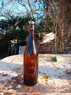 Oude vintage bierfles brouwerij De Ooievaar Roeselare, Verzamelen, Ophalen of Verzenden