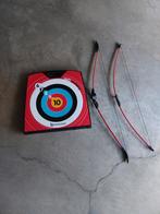 Handboogschieten met schietschijf., Sports & Fitness, Tir à l'arc, Enlèvement, Flèches