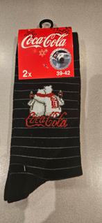 2 paar sokken Coca-Cola 39-42, Kleding | Heren, Ophalen of Verzenden, Maat 39 t/m 42