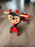Houten loopfiets lieveheersbeestje, Kinderen en Baby's, Ophalen, Zo goed als nieuw, Loopfiets