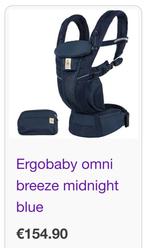 Draagzak baby/peuter Ergobaby - Midnight blue, Kinderen en Baby's, Babydragers en Draagdoeken, Ophalen, Zo goed als nieuw, Draagzak