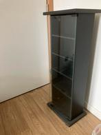 Cd rek met glazen deur, Huis en Inrichting, Ophalen, Zo goed als nieuw