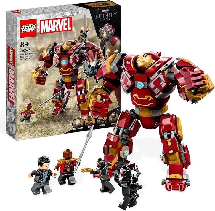 Neuf - Lego Hulkbuster : la bataille du Wakanda (76247), Enfants & Bébés, Jouets | Duplo & Lego, Neuf, Lego, Ensemble complet