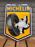MICHELIN emaille reclamebord, Verzamelen, Ophalen of Verzenden, Gebruikt, Reclamebord