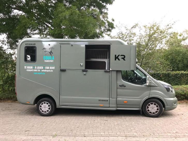 Paardencamionette rijbewijs B - omgeving Leuven, Dieren en Toebehoren, Paarden en Pony's | Trailers en Aanhangwagens, Nieuw, Overige typen