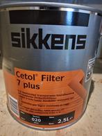 Sikkens cetol filter 7 plus, Comme neuf, Enlèvement ou Envoi
