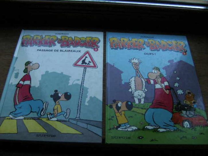 Parker et badger, Boeken, Stripverhalen, Zo goed als nieuw, Meerdere stripboeken, Ophalen of Verzenden