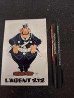 Sticker strip stripfiguur Agent 212 Dupuis, Verzamelen, Ophalen of Verzenden, Zo goed als nieuw, Strip of Tekenfilm