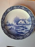 bord delfts blauw, Ophalen