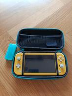 Nintendo Switch lite met cover en spellen, Ophalen of Verzenden, Zo goed als nieuw