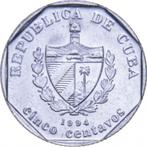 Cuba 5 centavos, 1994, Postzegels en Munten, Munten | Amerika, Ophalen of Verzenden, Losse munt