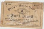 5 MARK 1918 OTTOBURG, Postzegels en Munten, Bankbiljetten | Europa | Niet-Eurobiljetten, Los biljet, Duitsland, Ophalen of Verzenden