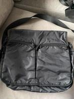Zwarte Nylon Schoudertas, Ophalen of Verzenden, Gebruikt, Zwart, Overige merken