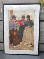 Origineel groot litho - Henri Cassiers, Ophalen