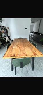 eettafel mangohout, Huis en Inrichting, Ophalen, Overige materialen, Gebruikt, 100 tot 150 cm