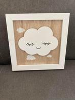 Nieuw kader met lampje wolk, Ophalen of Verzenden, Nieuw, Wanddecoratie