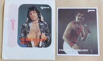 2 stickers van Freddie Mercury