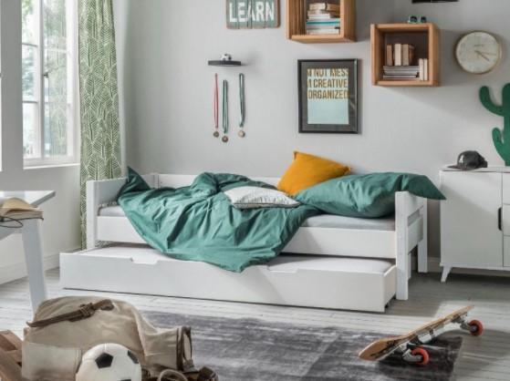 Infans Color kajuitbed - 90x200 - Wit, Kinderen en Baby's, Kinderkamer | Bedden