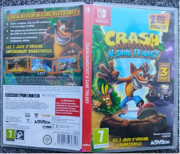Nintendo Switch Crash N Sane-trilogie beschikbaar voor biedingen
