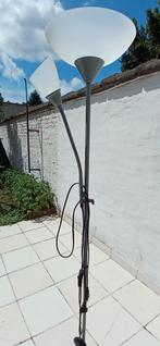 Vloerlamp met leeslamp, perfecte staat, Ophalen, Zo goed als nieuw