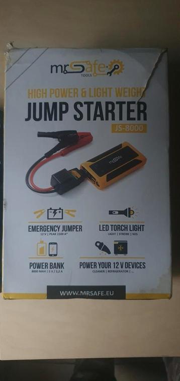 Jump starter 12v  3 in 1  beschikbaar voor biedingen