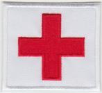 Rode Kruis stoffen opstrijk patch embleem, Collections, Vêtements & Patrons, Envoi, Neuf