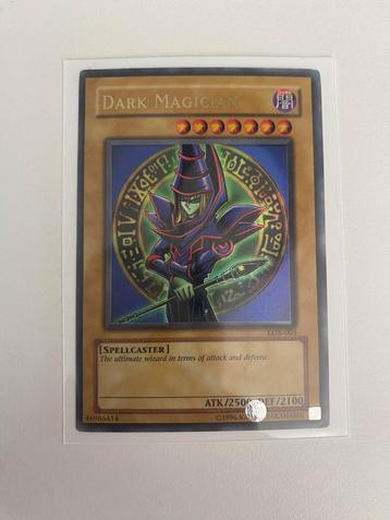 Dark magician Yu-Gi-Oh kaart beschikbaar voor biedingen