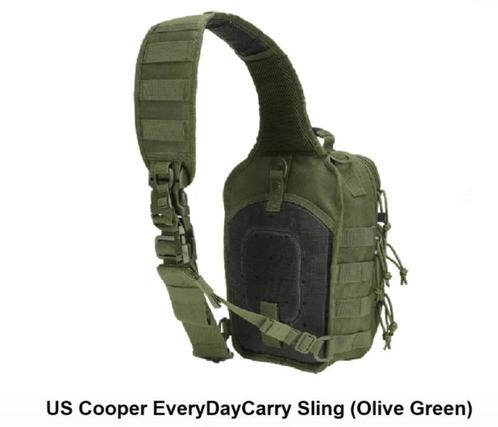 Brandit US Cooper - Sling tas - Medium - NIEUW !, Handtassen en Accessoires, Tassen | Rugtassen, Nieuw, Overige merken, 25 tot 40 cm