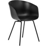 HAY AAC16 matzwarte stoel, Ophalen, Moderne , scandinave, contemporain, Gebruikt, Zwart