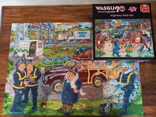 Wasgij destiny 21, Hobby & Loisirs créatifs, Sport cérébral & Puzzles, Comme neuf, Puzzle, 500 à 1500 pièces, Enlèvement ou Envoi