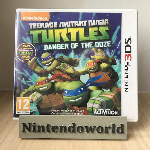 Teenage Mutant Ninja Turtles - Danger of the Ooze (3DS), Games en Spelcomputers, Games | Nintendo 2DS en 3DS, Zo goed als nieuw