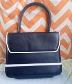 vintage handtas Charles Jourdan Paris, Handtassen en Accessoires, Tassen | Damestassen, Verzenden, Zo goed als nieuw, Handtas
