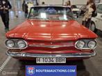 Chevrolet Corvair Monza Cabriolet | 1963 | Route 66 Auctions, Auto's, Chevrolet, Zwart, Bedrijf, Handgeschakeld