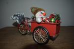 bakfiets kerst cadeau winter kerstmis kado 25 dec sneeuw, Ophalen of Verzenden, Nieuw