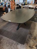Eetkamertafel eik fineer zwart (PROMO), Huis en Inrichting, Ophalen, Nieuw